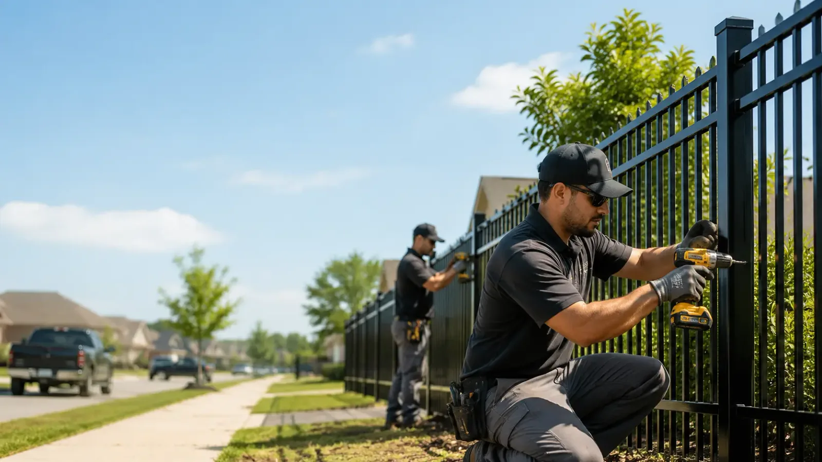 Metal Fence Installation in Dearing, GA